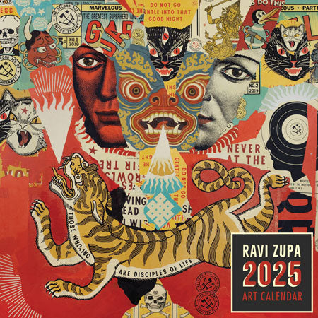 Ravi Zupa 2025 Art Calendar RZA