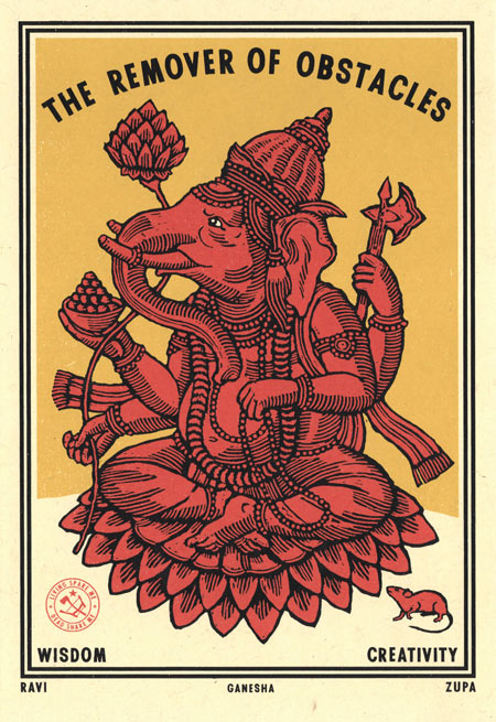 Ganesha 5.5"x8" RZA