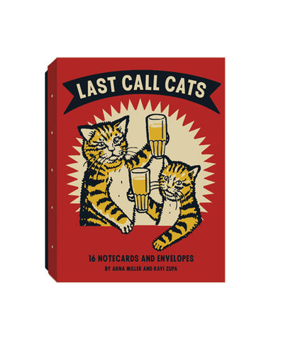 Last Call Cats Notecards SYF