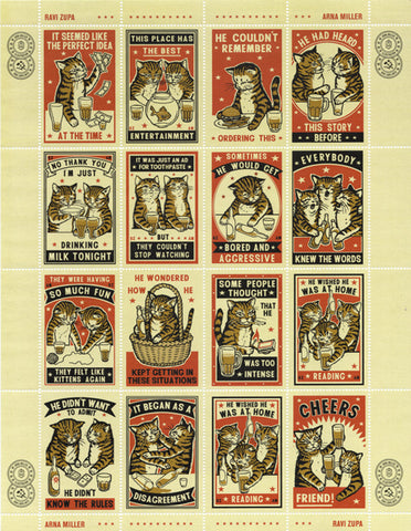Misprint Strike Your Fancy Stamp Sheet