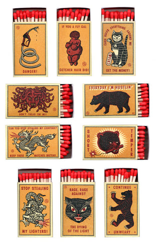 Put Out Fires Start New Ones Matchboxes RZA